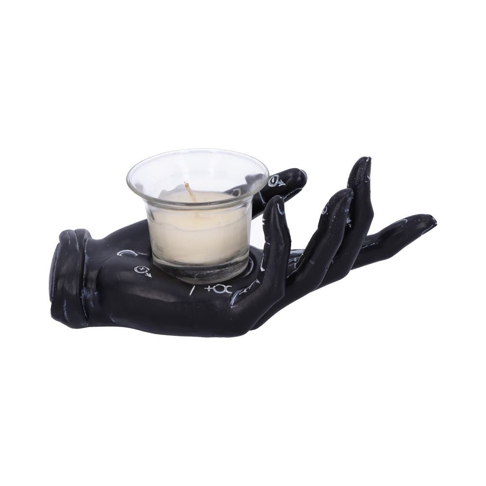 Nemesis Now - Palmist's Prediction Porte-bougie - Noir